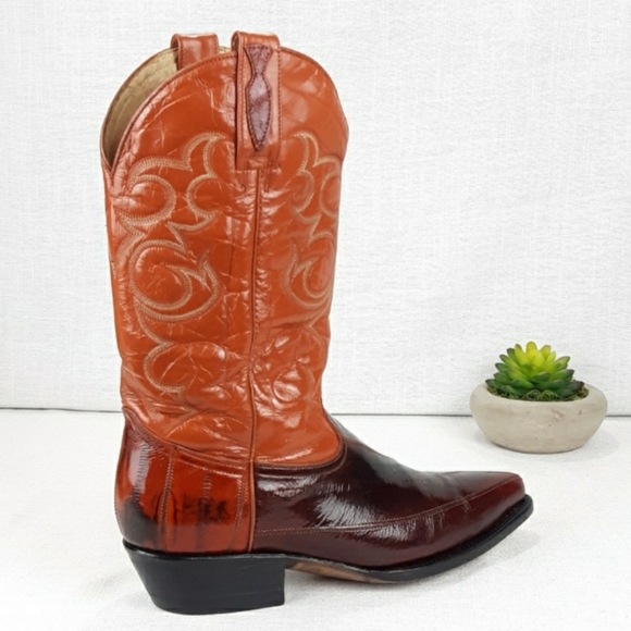 DOS DE ORO COWBOY BOOTS - Picture 3 of 16